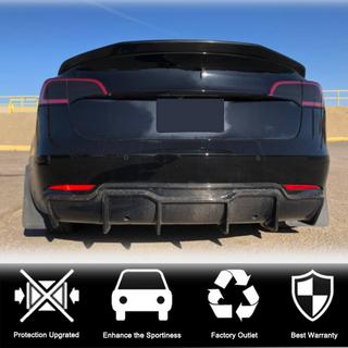 Bakre stötfångardiffusor V1 (2017-2023, kolfiber) Tesla Model 3 2017– foto 4
