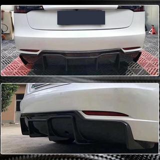 Bakre stötfångardiffusor V2 (2017-2023, Kolfiber) Tesla Model 3 2017– foto 4
