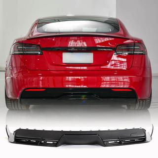 Bakre diffuser (2021+, kolfiber) Tesla Model S 2012– foto 1