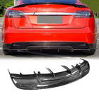 Tesla Model S 2012– Bakre stötfångardiffuser V2 (2012-2016, kolfiber) foto 1