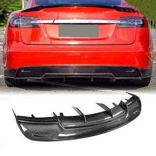 Bakre stötfångardiffuser V2 (2012-2016, kolfiber) Tesla Model S 2012– foto 1