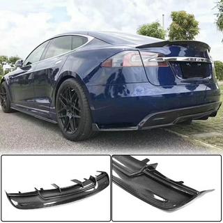 Bakre stötfångardiffuser V2 (2012-2016, kolfiber) Tesla Model S 2012– foto 2