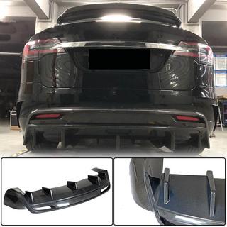 Bakre stötfångardiffusor (2015-2021, Carbon) Tesla Model X 2015– foto 1