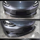 Tesla Model 3 2017– Frontläpp till stötfångare Lip V2 (2017-2023, kolfiber) foto 4