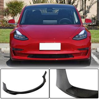 Frontläpp (frontsplitter) Lip V4 (2017-2023, kolfiber) foto 1