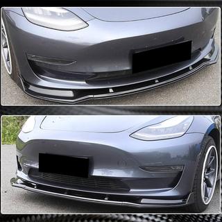 Frontläpp till främre stötfångare Lip V5 (2017-2023, Carbon) foto 4