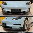 Tesla Model 3 2017– Frontläpp till främre stötfångaren Lip V7 (2017-2023, kolfiber) foto 3