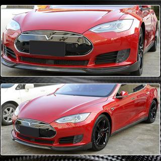 Frontspoilerläpp till främre stötfångare Lip V1 (2012-2016, Carbon) foto 2