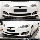 Tesla Model S 2012– Frontspoilerläpp Lip (2016-2021, Kolfiber) foto 3