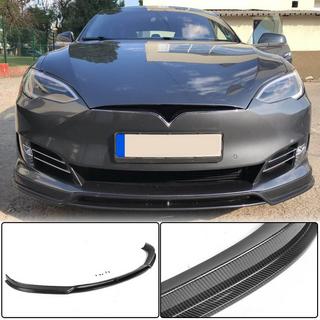 Frontspoilerläpp Lip (2016-2021, Kolfiber) foto 1