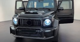 Mercedes G class W465 2025– Ram för kylargrill Carbon V1 foto 1
