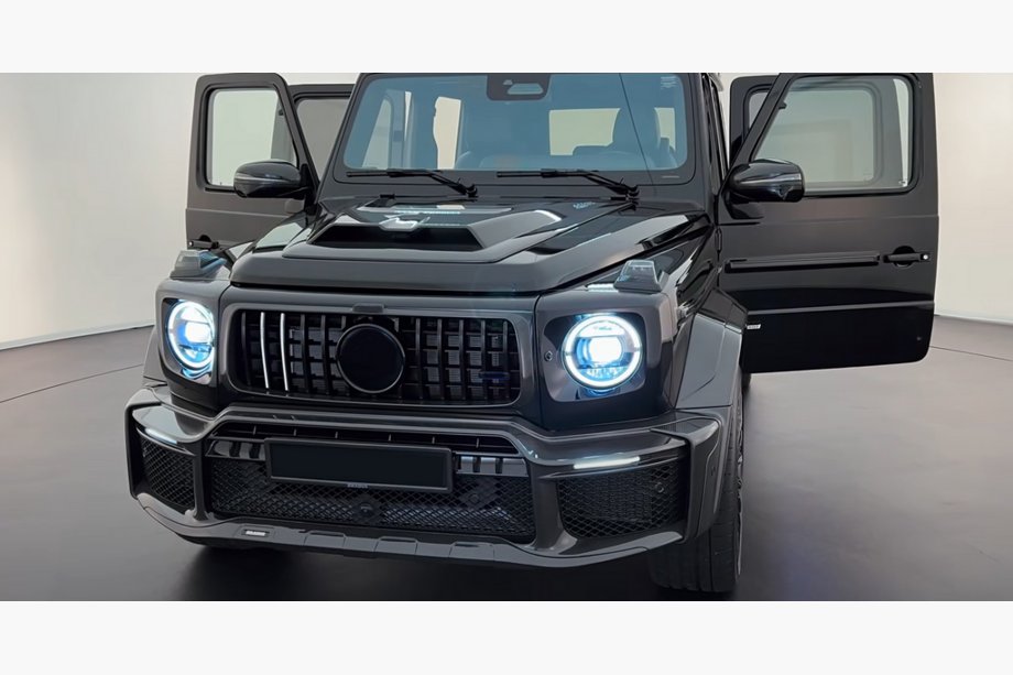 Mercedes G class W465 2025– Ram för kylargrill Carbon V1 Image