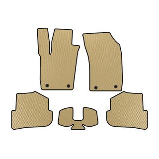 EVA-golvmattor (HB, 3-dörrars, beige)