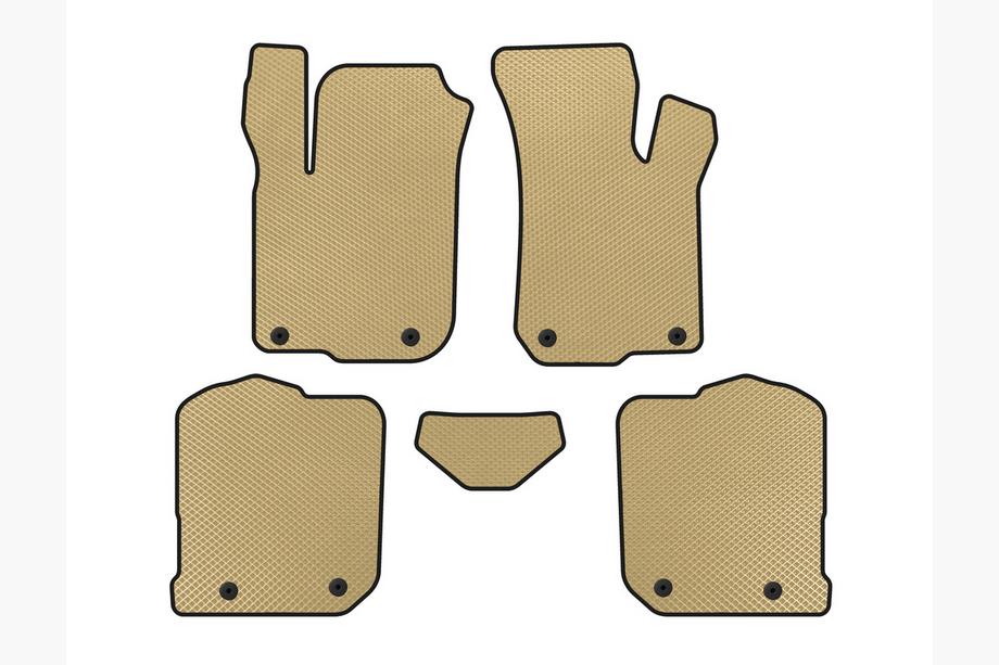 Audi A3 1996–2003 EVA-bilmattor (HB, Beige) Image