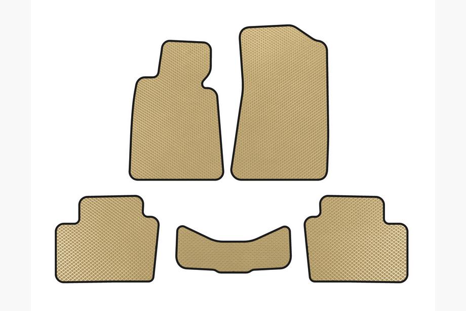 BMW 3-serie E30 1982–1994 EVA bilmattor (Beige) Image
