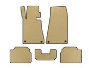 BMW 5-serie E34 1988–1995 EVA bilmattor (Beige) foto 1