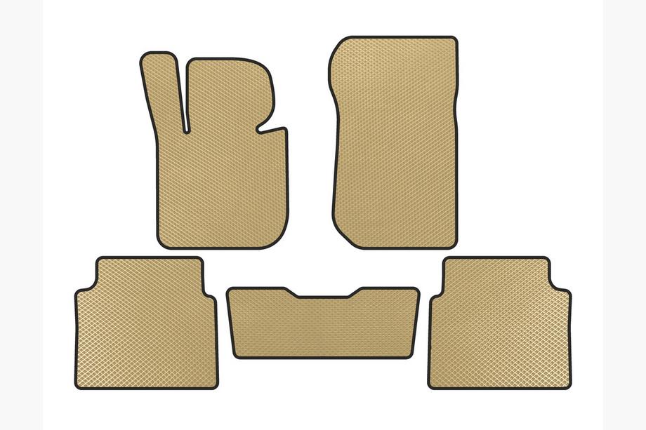 BMW 3-serien E36 1990–2000 EVA bilmattor (Beige) Image