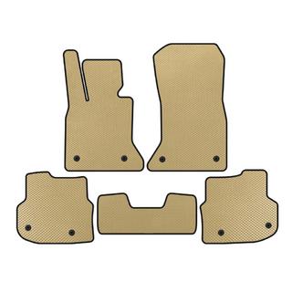 EVA-golvmattor till kupén 2010-2013 (beige) BMW 5-serien F10/F11 2010–2016