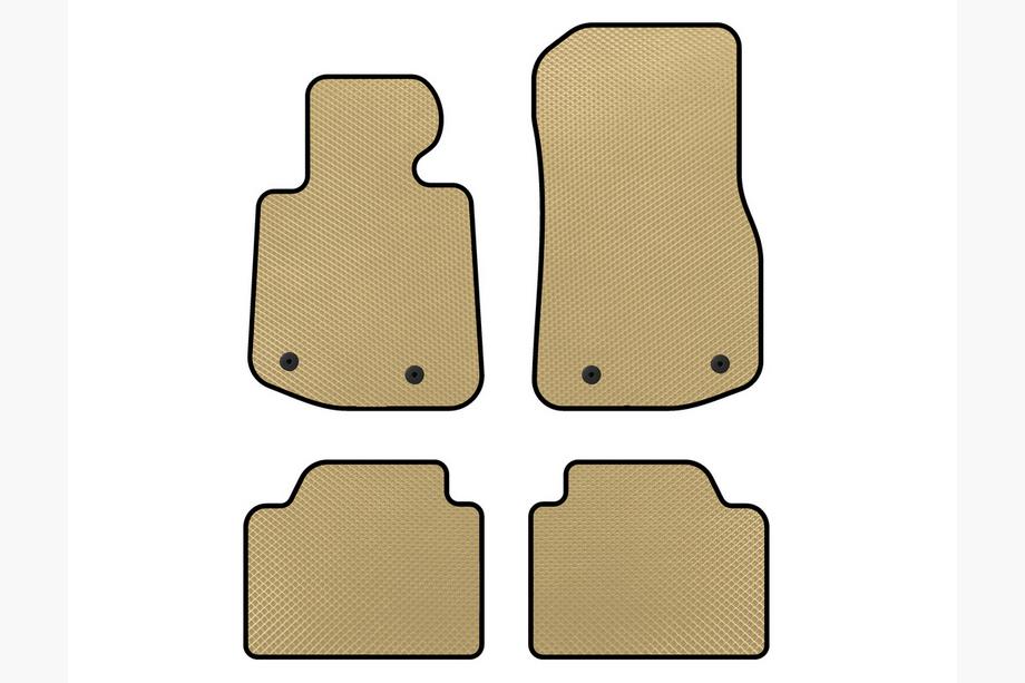 BMW 4-serie F32/F33/F36 2012–2020 EVA V2 bilmattor (Beige) Image