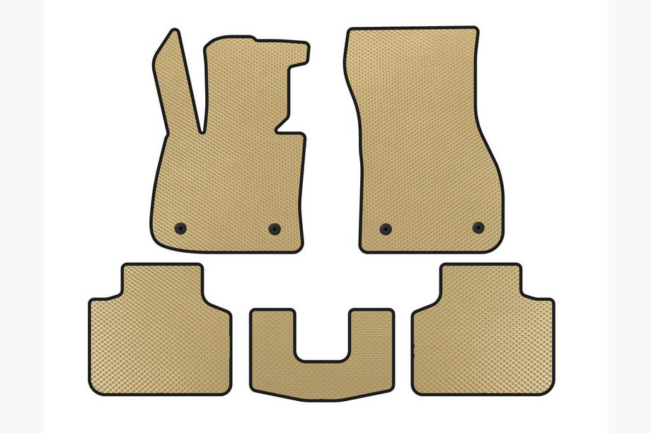 BMW 2-serien Active Tourer F45/F46 2014–2021 EVA-bilmattor (för F45, beige) Image