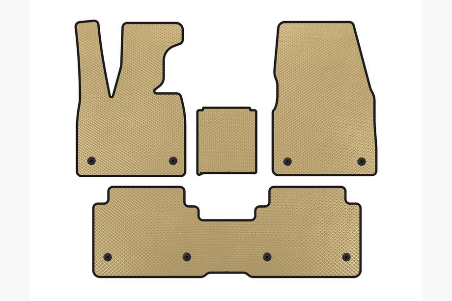 BMW I3 2013–2022 EVA bilmattor (Beige) Image