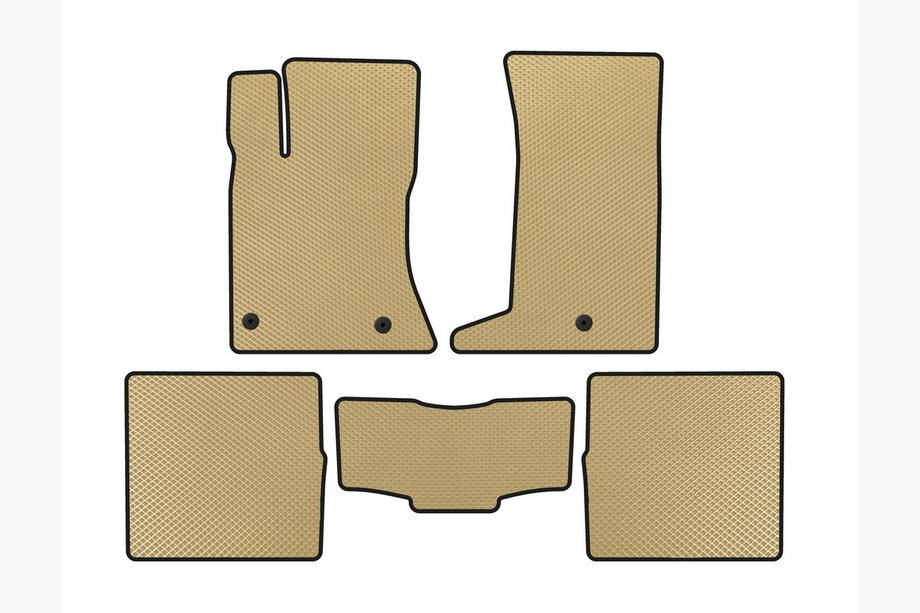 Cadillac SRX 2004–2009 EVA bilmattor (Beige) Image
