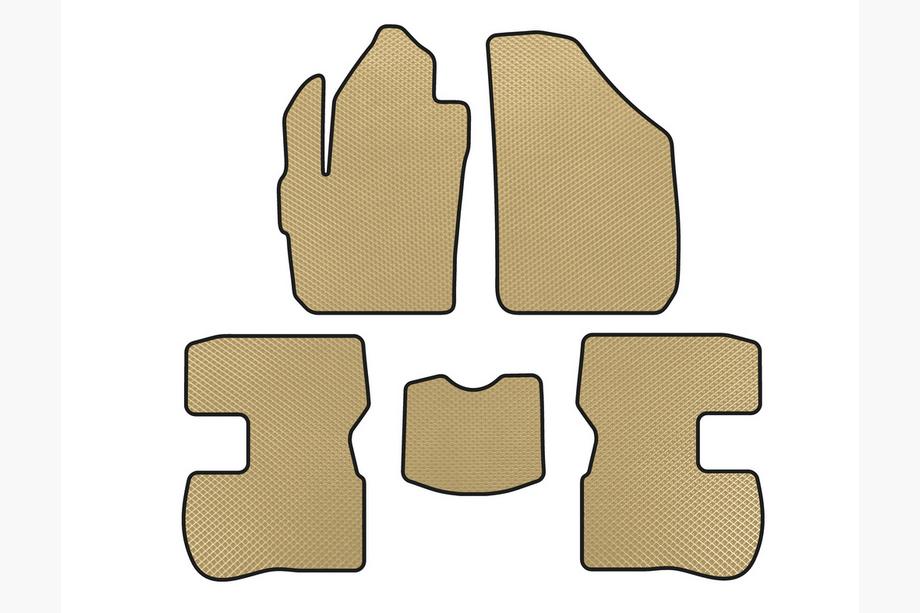 Chery Kimo 2007–2015 EVA bilmattor (Beige) Image