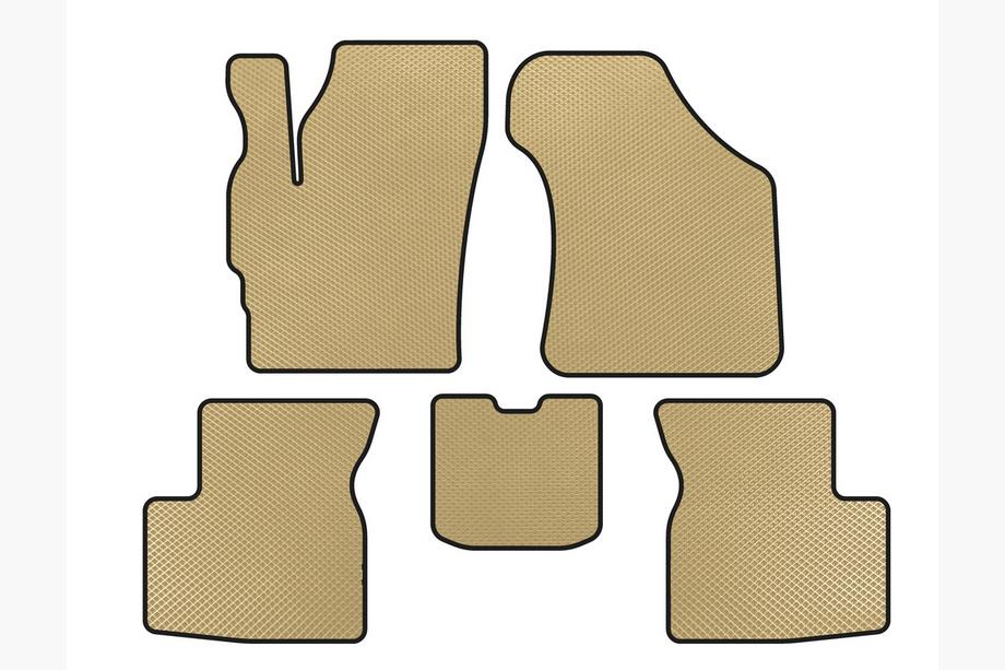 Chery QQ 2003–2022 EVA bilmattor (Beige) Image