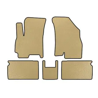 EVA bilmattor (Beige)