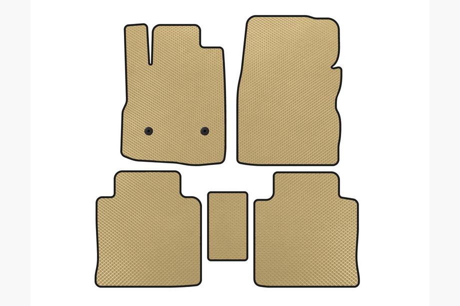 Chevrolet Equinox 2009–2016 EVA bilmattor (2009-2015, Beige) Image