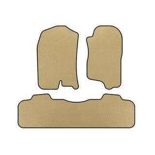 EVA bilmattor för kupén (2 rader, 2007-2014, beige)