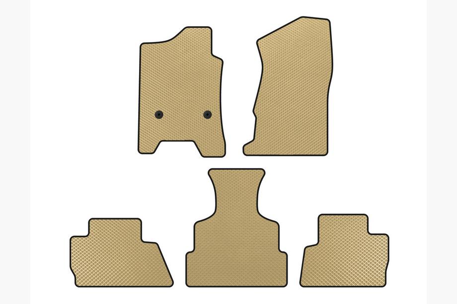 Chevrolet Tahoe 2014–2019 EVA-bilmattor (2014-2020, Beige) Image