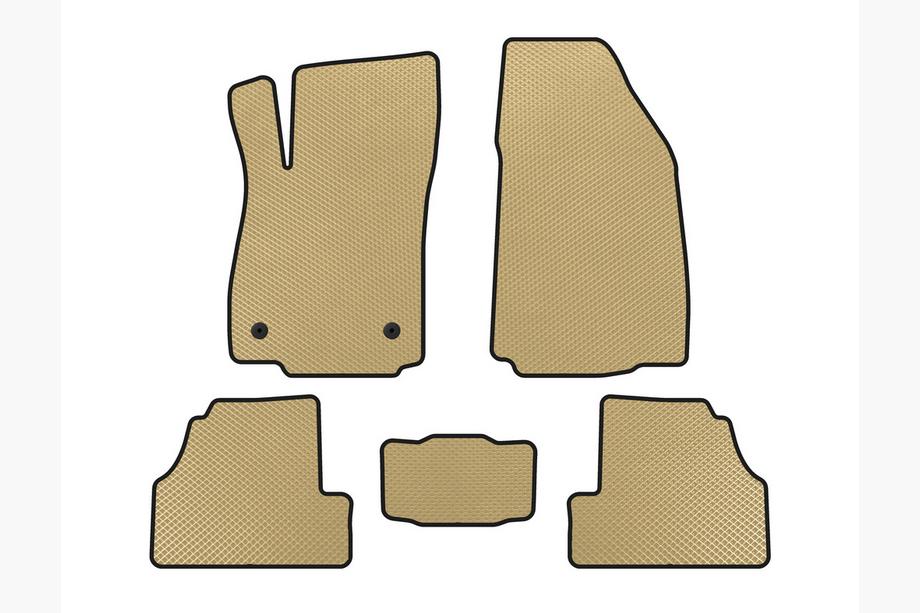 Chevrolet Trax 2012–2023 EVA bilmattor (2012-2019, Beige) Image