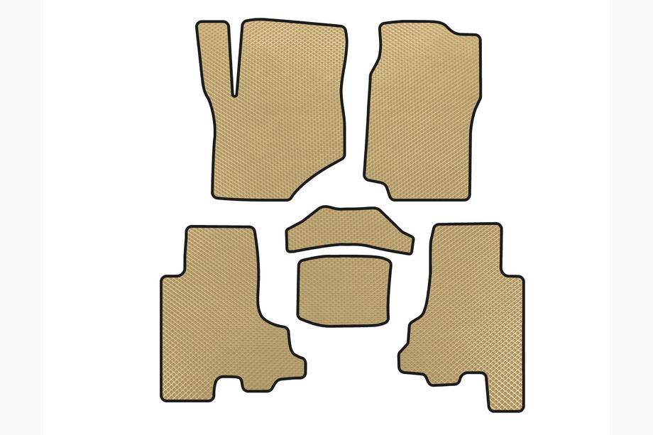 Chevrolet Trailblazer 2002–2012 EVA bilmattor (Beige) Image