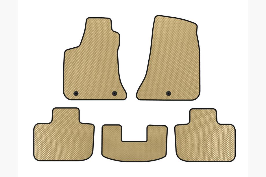 Chrysler C300 2011–2023 EVA V1 bilmattor (Beige) Image