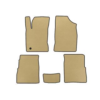 EVA bilmattor (HB, 5-dörrars, facelift, beige)