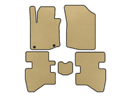 Citroen C-1 2005–2014 EVA-bilmattor (HB, Beige) foto 1