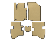 Citroen C-1 2014–2021 EVA-bilmattor (HB, Beige) foto 1
