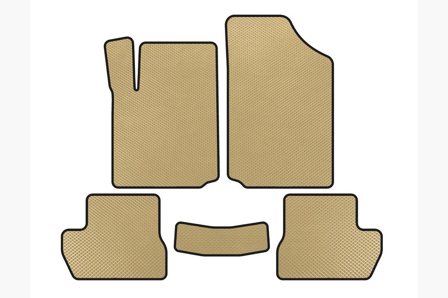 Citroen C-2 2003–2009 EVA bilmattor (Beige) Image
