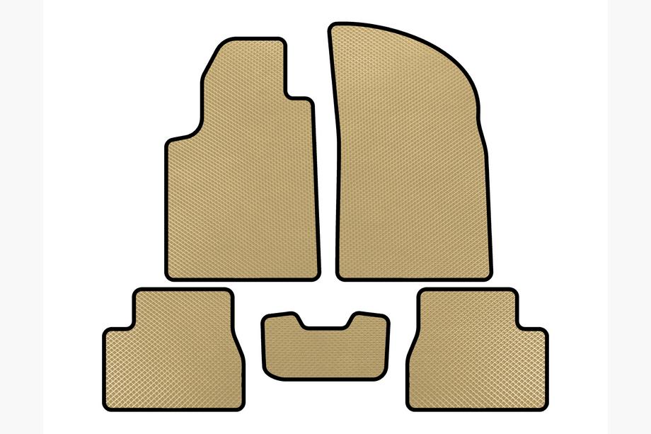 Citroen C-3 2002–2009 EVA bilmattor (Beige) Image