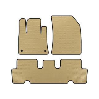 EVA V1 bilmattor (2 rader, beige) Citroen C-4 Picasso 2013–2022