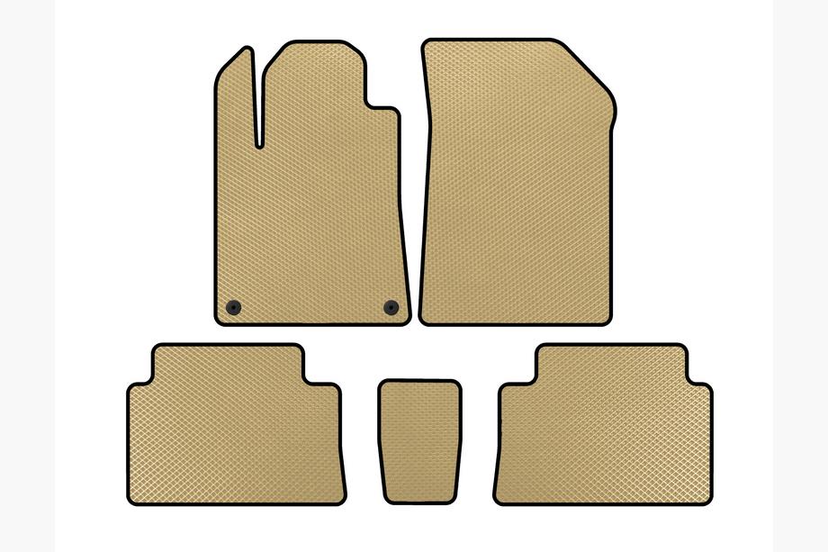 Citroen C-5 2001–2008 EVA bilmattor (Beige) Image