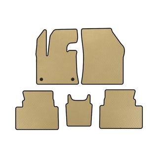 EVA-bilmattor (golvmonterad gaspedal, beige) Citroen C5 Aircross 2017–2025