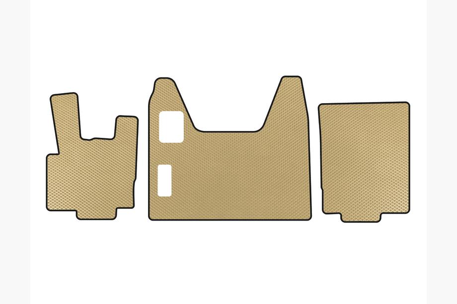 DAF XF95 2002–2006 EVA bilmattor (Beige) Image
