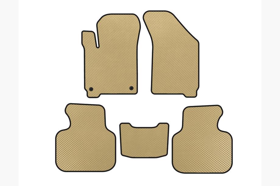 Dodge Journey 2008–2020 EVA bilmattor (2008-2011, Beige) Image