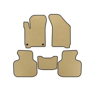 EVA bilmattor (2011-2020, 7-sits, Beige)