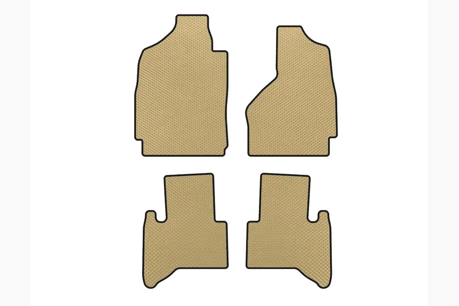 Dodge RAM (DR/DH/D1/DC/DM) 2002–2009 EVA bilmattor (2002-2009, beige) Image