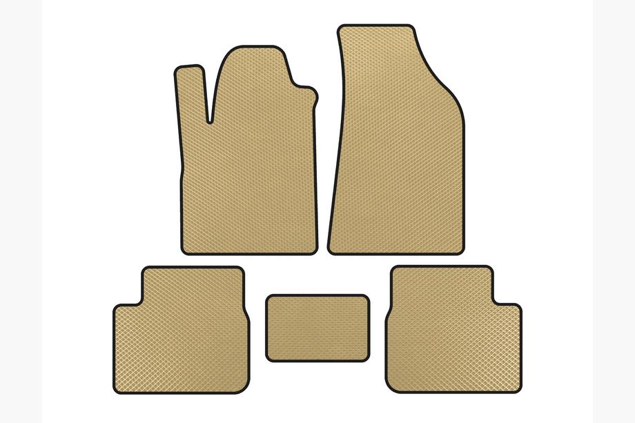 Fiat Bravo 2008–2016 EVA bilmattor (Beige) Image
