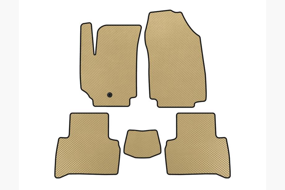 Fiat Croma 2005–2010 EVA bilmattor (2007-2010, SW, Beige) Image
