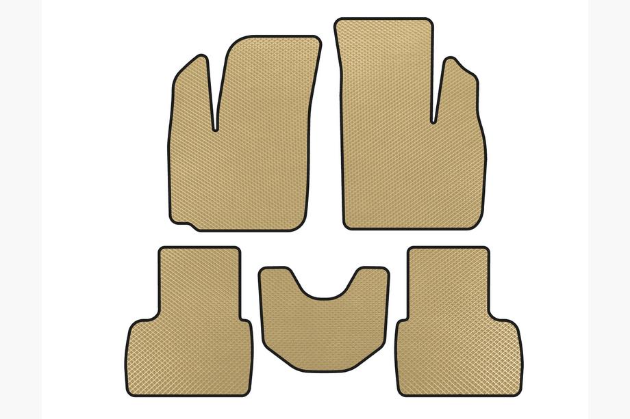 Fiat Doblo I 2001–2005 EVA bilmattor (Beige) Image